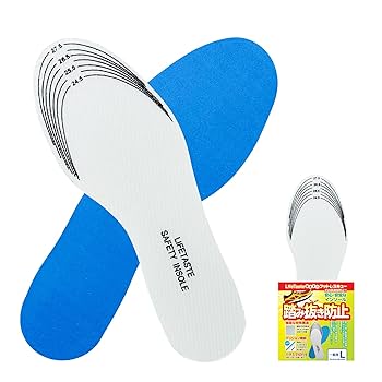 Amazon.co.jp: フットレスキュー 踏み抜き防止 インソール 【 L